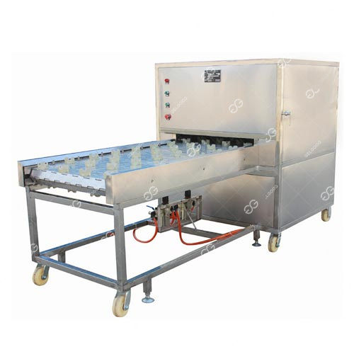 cortador de hojas y raíces de ajo